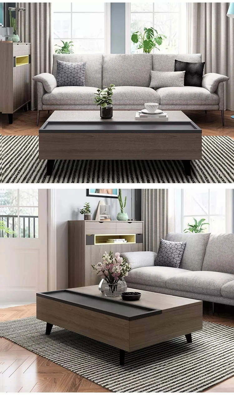 Hot Sale Wooden Office Furniture Veneer/Paper Coffee Table